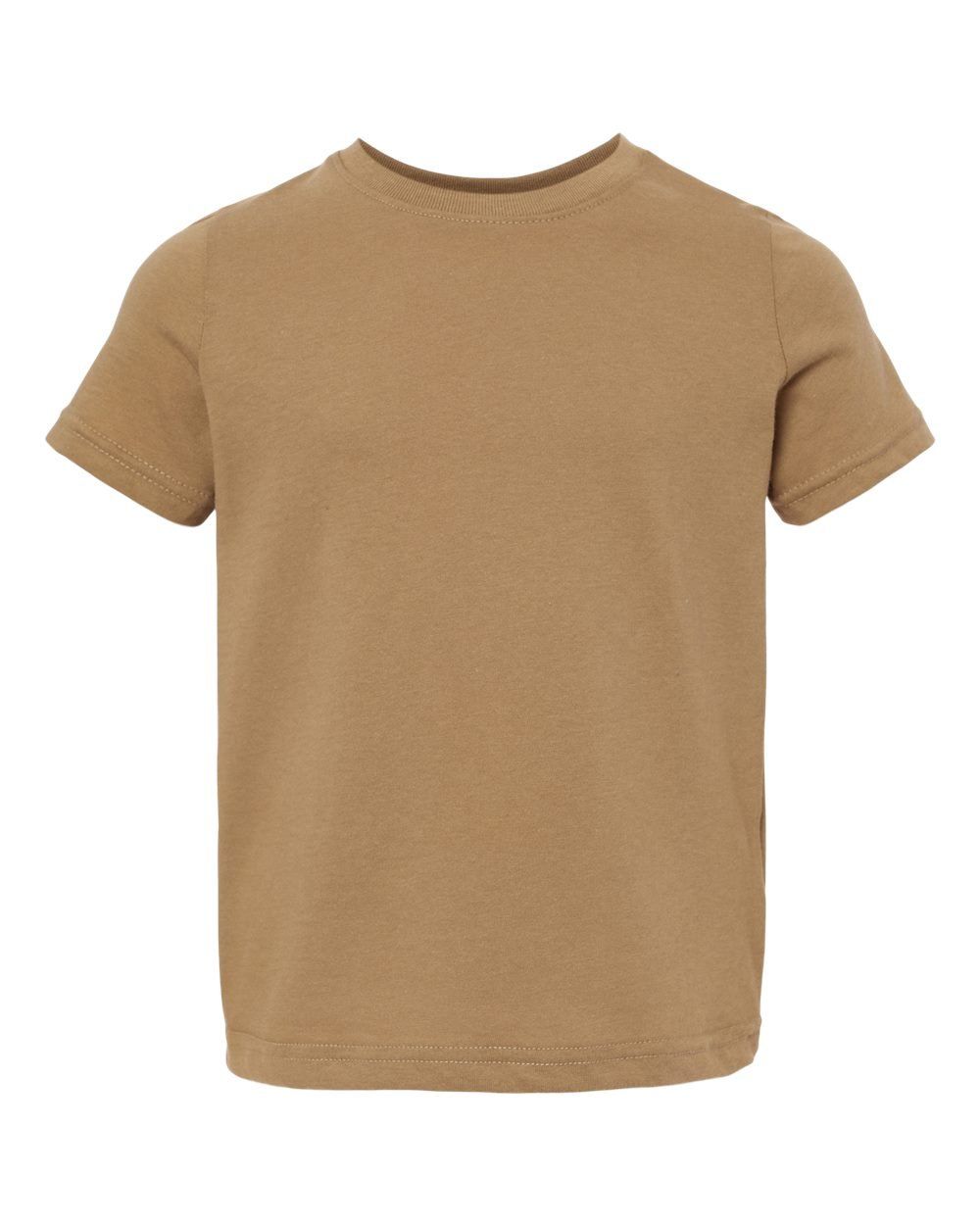 Rabbit Skins Toddler Fine Jersey Tee in Coyote Brown