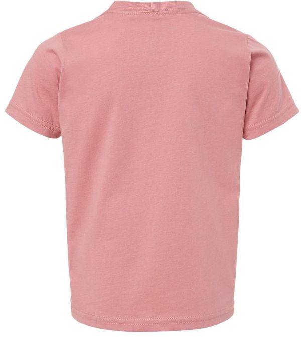 Am image of a Custom Rabbit Skins Toddler Fine Jersey Tee in Mauvelous!