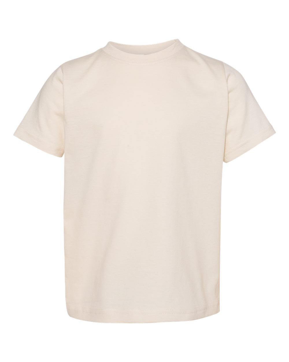 Rabbit Skins Toddler Fine Jersey Tee in Natural