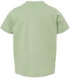Am image of a Custom Rabbit Skins Toddler Fine Jersey Tee in Sage!