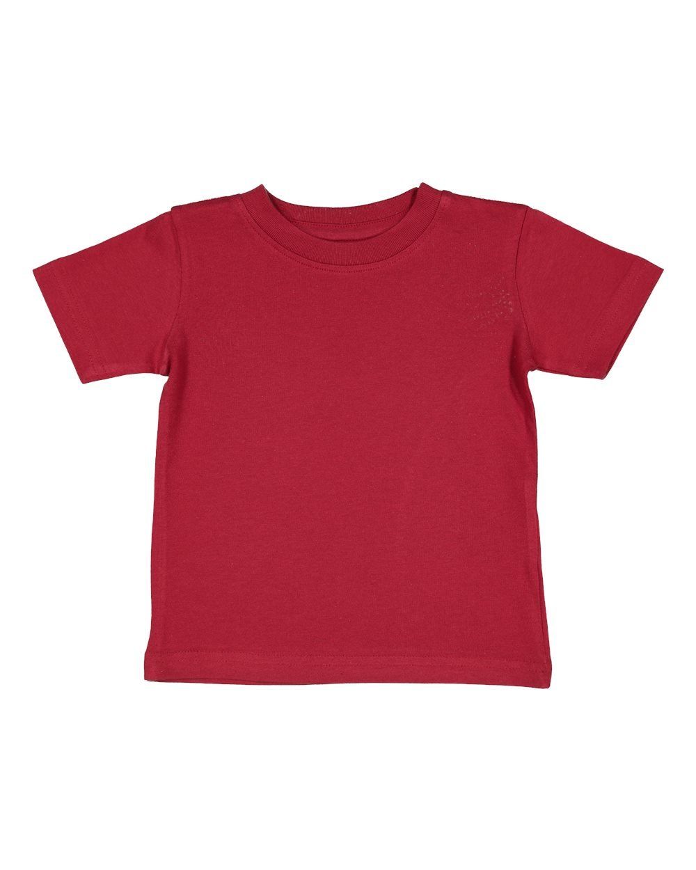 Rabbit Skins Infant Fine Jersey Tee in Garnet