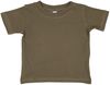 Am image of a Custom Rabbit Skins Infant Fine Jersey Tee in Military Green!