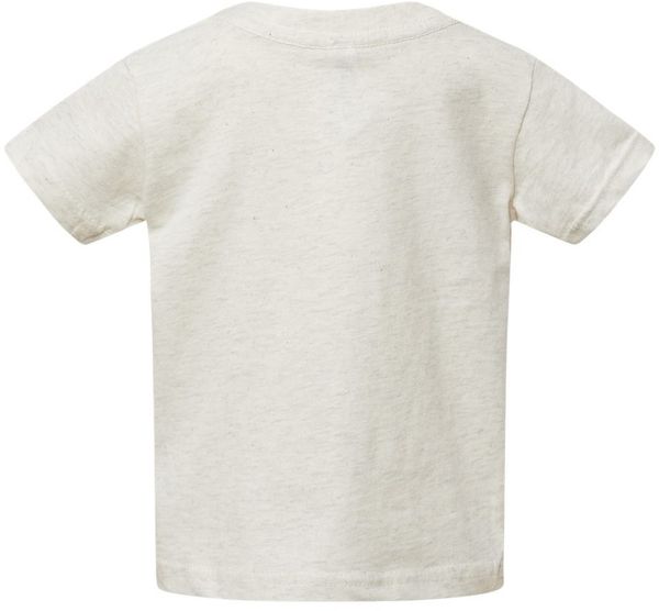 Am image of a Custom Rabbit Skins Infant Fine Jersey Tee in Natural Heather!