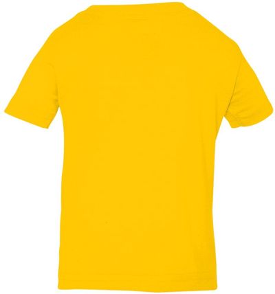 Am image of a Custom Rabbit Skins Infant Fine Jersey Tee in Yellow!