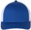 Am image of a Custom Richardson Fitted Trucker with R Flex in Royal/White!
