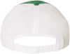Am image of a Custom Richardson Garment Washed Trucker Cap in Kelly/White!
