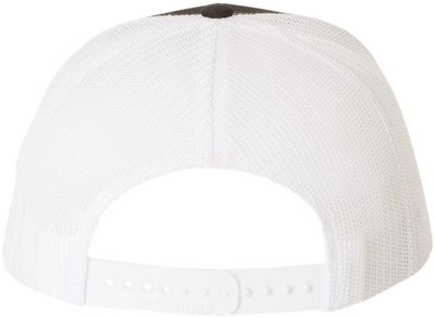 Am image of a Custom Richardson Snapback Trucker Cap in Black/White!