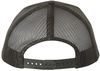 Am image of a Custom Richardson Snapback Trucker Cap in Black!