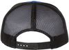 Am image of a Custom Richardson Seven Panel Trucker Cap in Royal/Black!