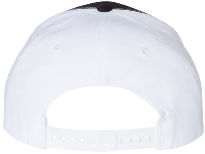 Am image of a Custom Richardson Twill Back Trucker Cap in Black/White!