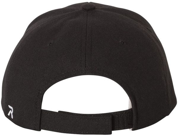 Am image of a Custom Richardson Surge Adjustable Cap in Black!