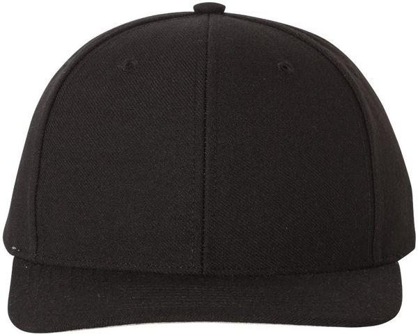 Am image of a Custom Richardson Surge Adjustable Cap in Black!