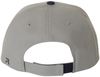 Am image of a Custom Richardson Surge Adjustable Cap in Grey/Navy!