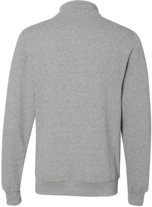 An image of a Custom Russell Athletic Dri Power Fleece Quarter Zip Pullover in Oxford!