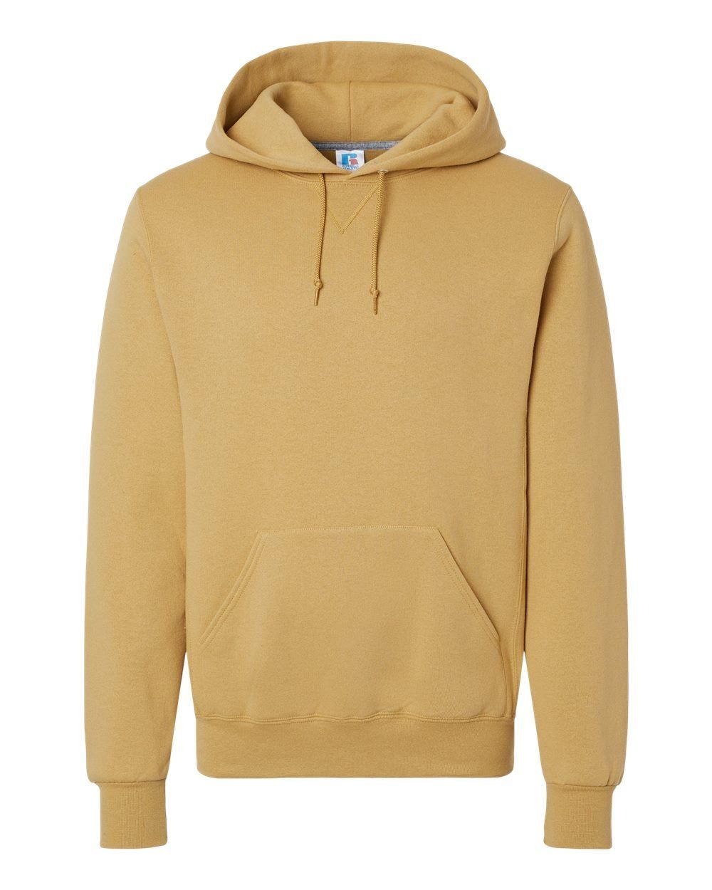 Russell Athletic Dri Power Fleece Hoodie in Almond
