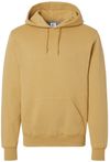 Am image of a Custom Russell Athletic Dri Power Fleece Hoodie in Almond!