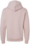Am image of a Custom Russell Athletic Dri Power Fleece Hoodie in Blush Pink!
