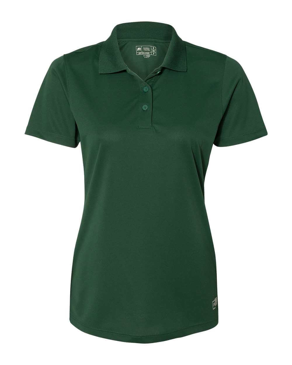 Russell Athletic Women's Essential Sport Shirt in Dark Green