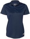 Am image of a Custom Russell Athletic Women's Essential Sport Shirt in Navy!