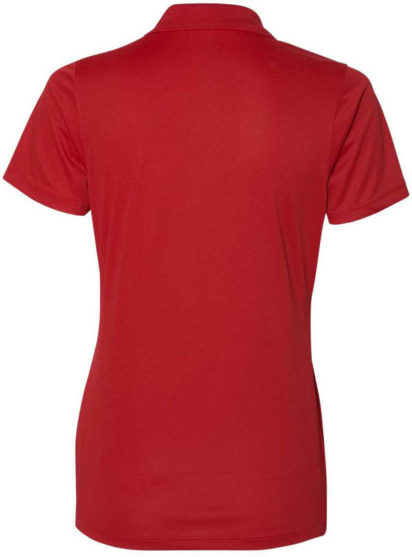 An image of a Custom Russell Athletic Women's Essential Sport Shirt in True Red!
