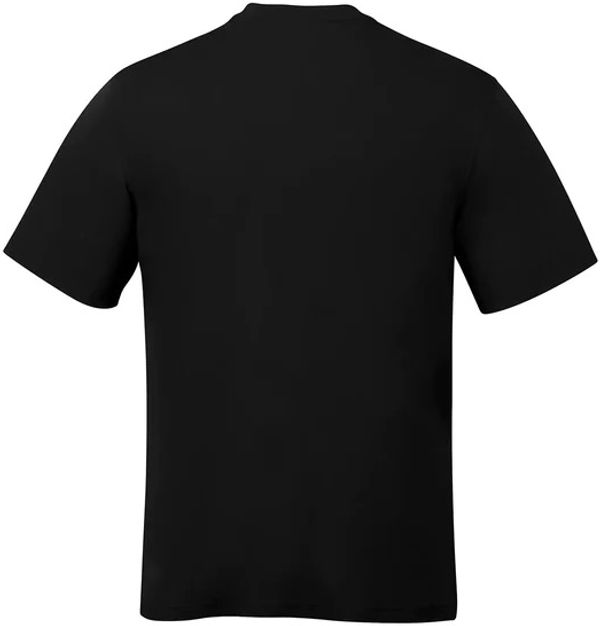 Am image of a Custom CSW Parkour Crewneck Ring Spun Combed Cotton Tee in Black!