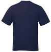 Am image of a Custom CSW Parkour Crewneck Ring Spun Combed Cotton Tee in Navy!
