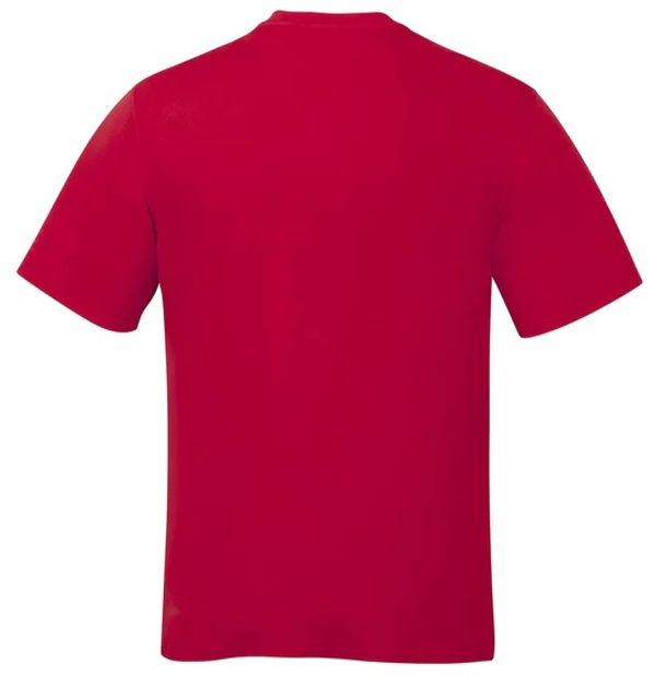 Am image of a Custom CSW Parkour Crewneck Ring Spun Combed Cotton Tee in Red!