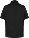 Am image of a Custom Muskoka Trail Garment Co Fairway Mens Poly Cotton Polo Shirt in Black!