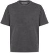 Am image of a Custom Muskoka Trail Garment Co Liberty Mens Cotton Poly Crew Neck Tee in Melange Charcoal!