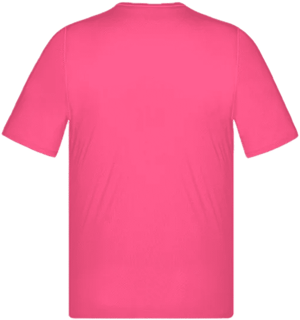 Am image of a Custom CX2 Coast Adult Performance Crewneck T Shirt in Intense Pink!