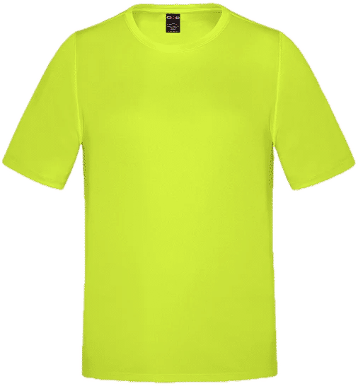 CX2 Coast Adult Performance Crewneck T Shirt in Intense Yellow