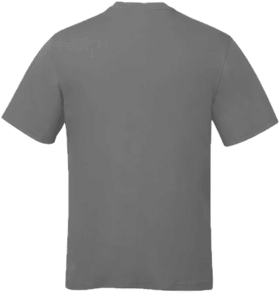 Am image of a Custom CX2 Coast Adult Performance Crewneck T Shirt in Grey!