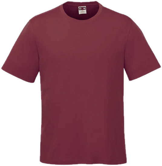 CX2 Coast Adult Performance Crewneck T Shirt in Maroon