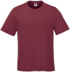 Am image of a Custom CX2 Coast Adult Performance Crewneck T Shirt in Maroon!