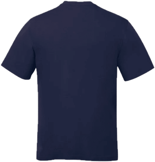 Am image of a Custom CX2 Coast Adult Performance Crewneck T Shirt in Navy!