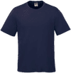 Am image of a Custom CX2 Coast Adult Performance Crewneck T Shirt in Navy!