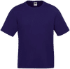 Am image of a Custom CX2 Coast Adult Performance Crewneck T Shirt in Purple!