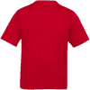 Am image of a Custom CX2 Coast Adult Performance Crewneck T Shirt in Red!