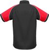 Am image of a Custom Biz Collection Mens Nitro Shirt in Black/Red/White!