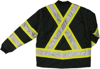 An image of a Custom Tough Duck Ripstop 4 in 1 Safety Jacket!