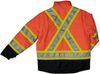 An image of a Custom Tough Duck PolyOxford Insulated Safety 5 in 1 Jacket!