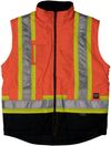 An image of a Custom Tough Duck PolyOxford Insulated Safety 5 in 1 Jacket!
