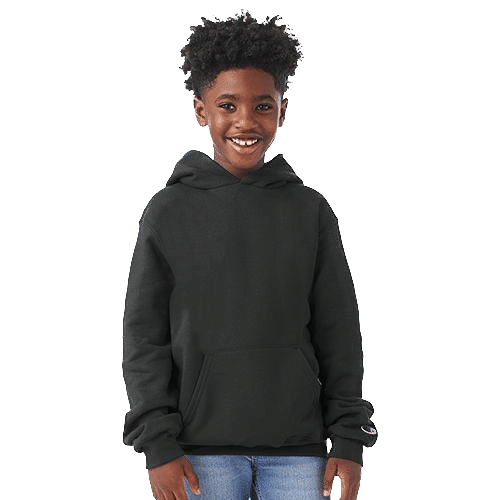 Champion Youth Powerblend Pullover Hooded Sweatshirt