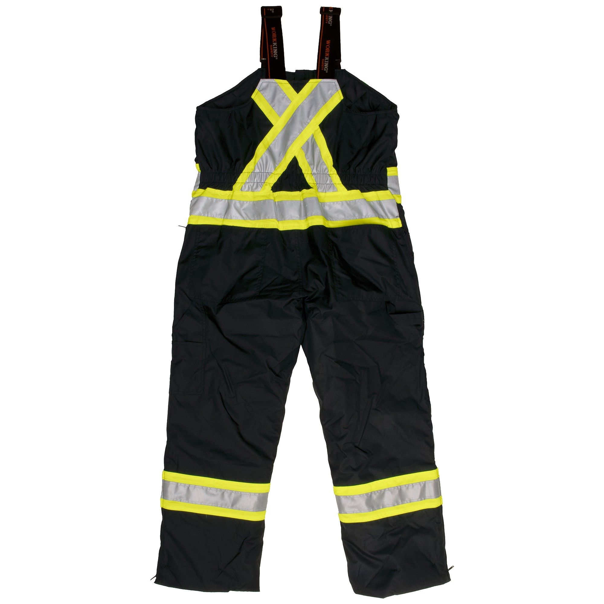 Custom Tough Duck PolyOxford Insulated Safety Bib Overall Coastal Reign