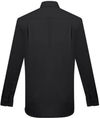 Am image of a Custom Biz Collection Mens London Long Sleeve Shirt in Black!