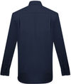 Am image of a Custom Biz Collection Mens London Long Sleeve Shirt in Navy!