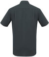 Am image of a Custom Biz Collection Mens London Short Sleeve Shirt in Grey!