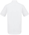 Am image of a Custom Biz Collection Mens London Short Sleeve Shirt in White!