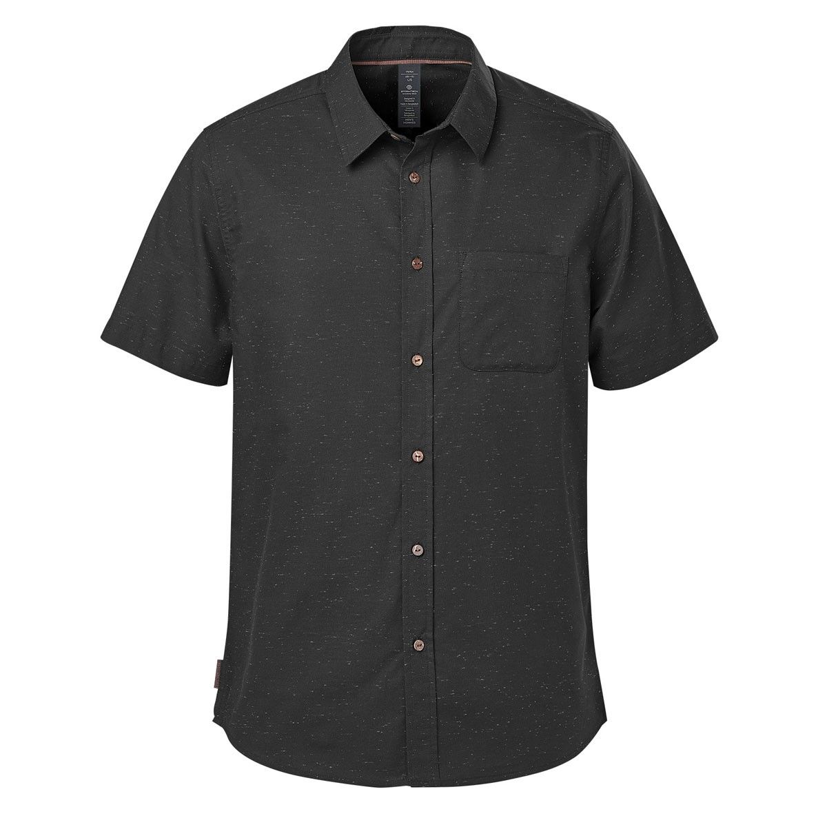 Stormtech Men's Skeenna Shirt in Black/Carbon