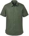 Am image of a Custom Stormtech Men's Skeenna Shirt in Earth/White!